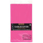 Plastic Table Cover: Rectangle - Bright Pink