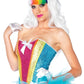 Rainbow Sequin Corset