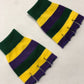 Mardi Gras Fingerless Gloves