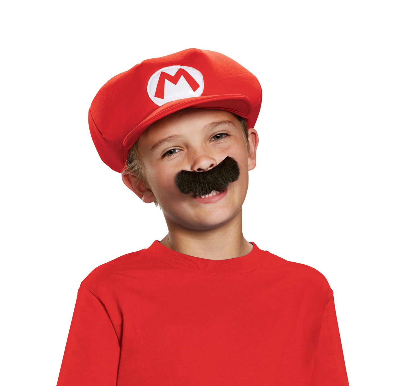 Mario Hat & Mustache Kit - Child