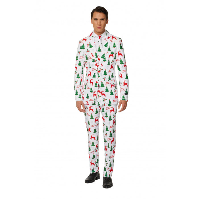 Merry Christmas Suit (White)