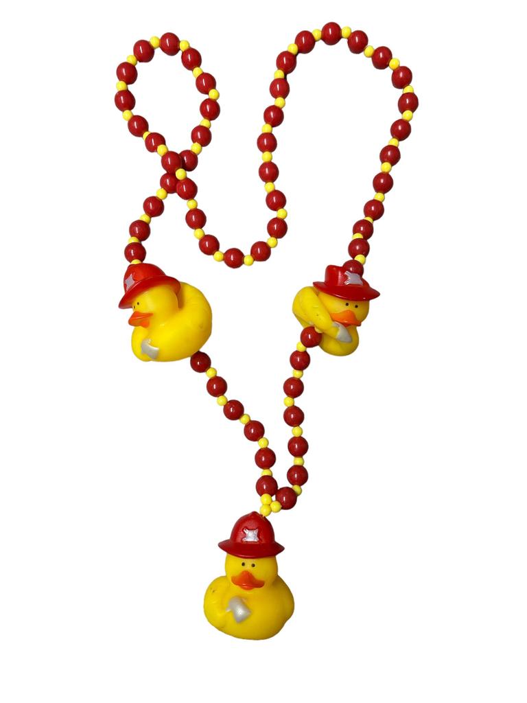 Novelty Beads - Fireman Ducks