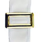 Santa Belt: White