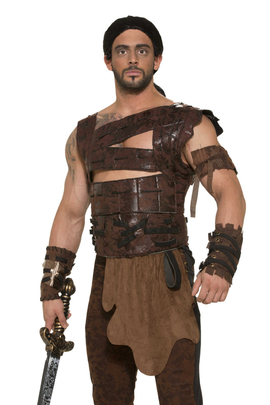 Men's Faux Leather Armor: Standard