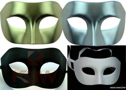 Male Masquerade Mask - Gold