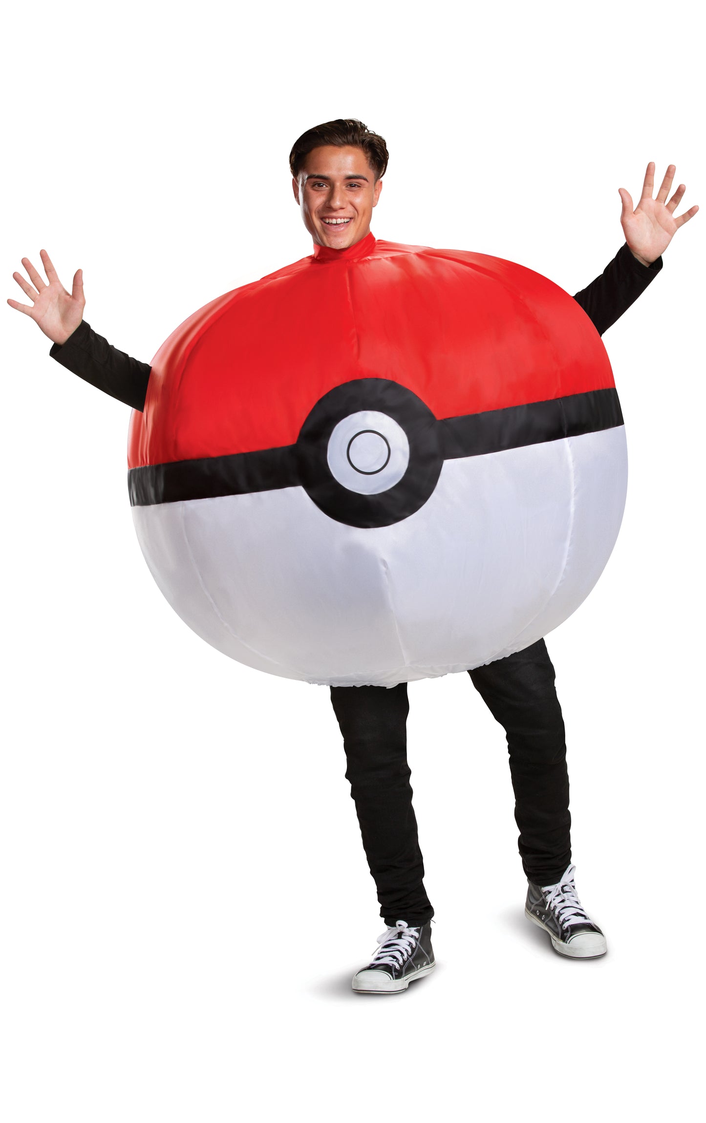 Adult Inflatable Poke Ball Costume - One Size