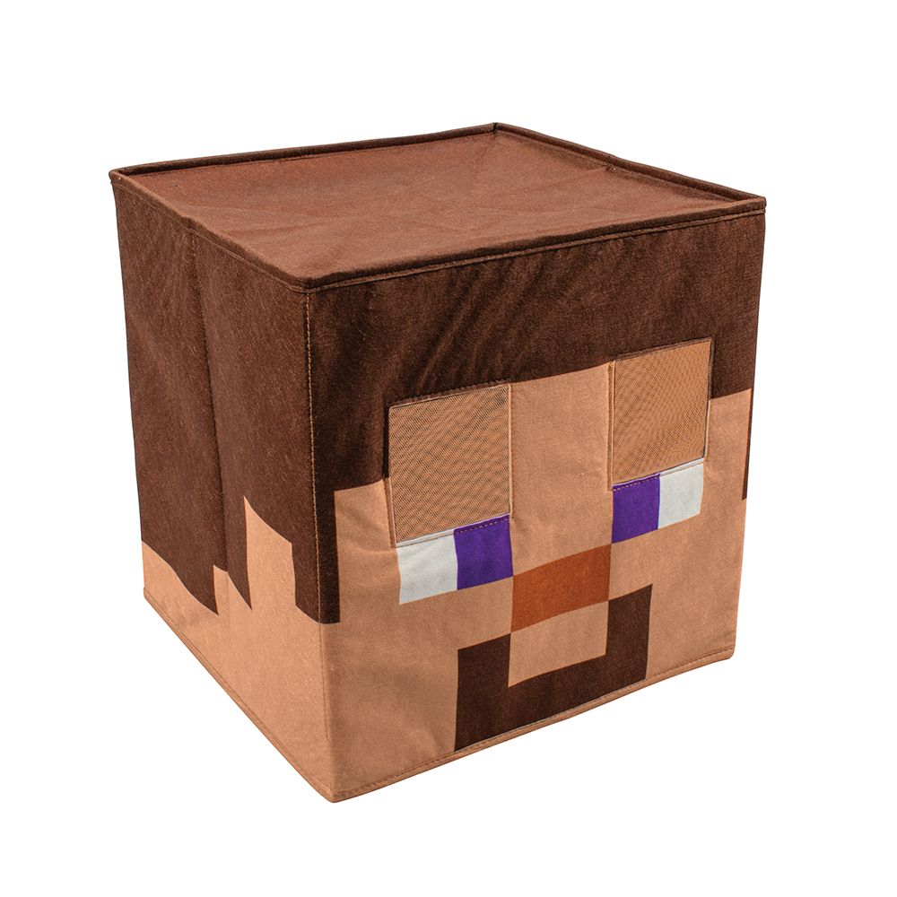 Minecraft Steve Block Head Mask