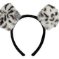 Deluxe Snow Leopard Ears Headband