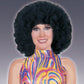 60’s Jumbo Afro Wig: Black