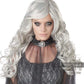 Women's Dead Bride Wig: Gray