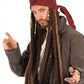 Jack Sparrow Scarf with Attached Dreads