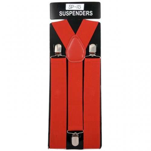 Suspenders - Red (SP-34)