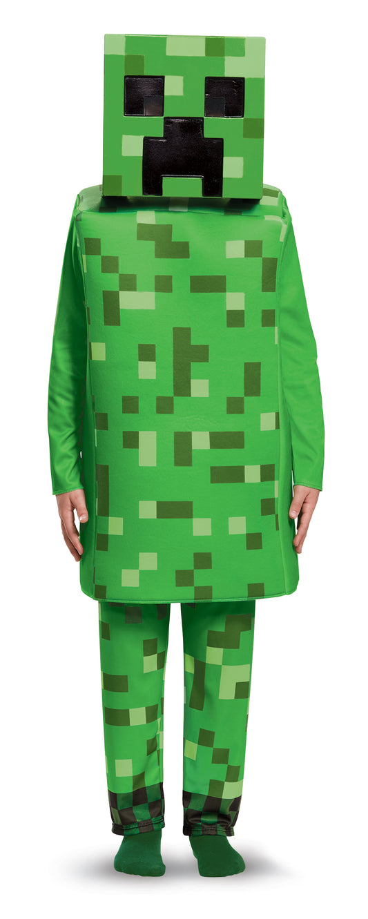 Kids Deluxe Minecraft Creeper Costume