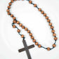 Monk Beads with Wooden Cross