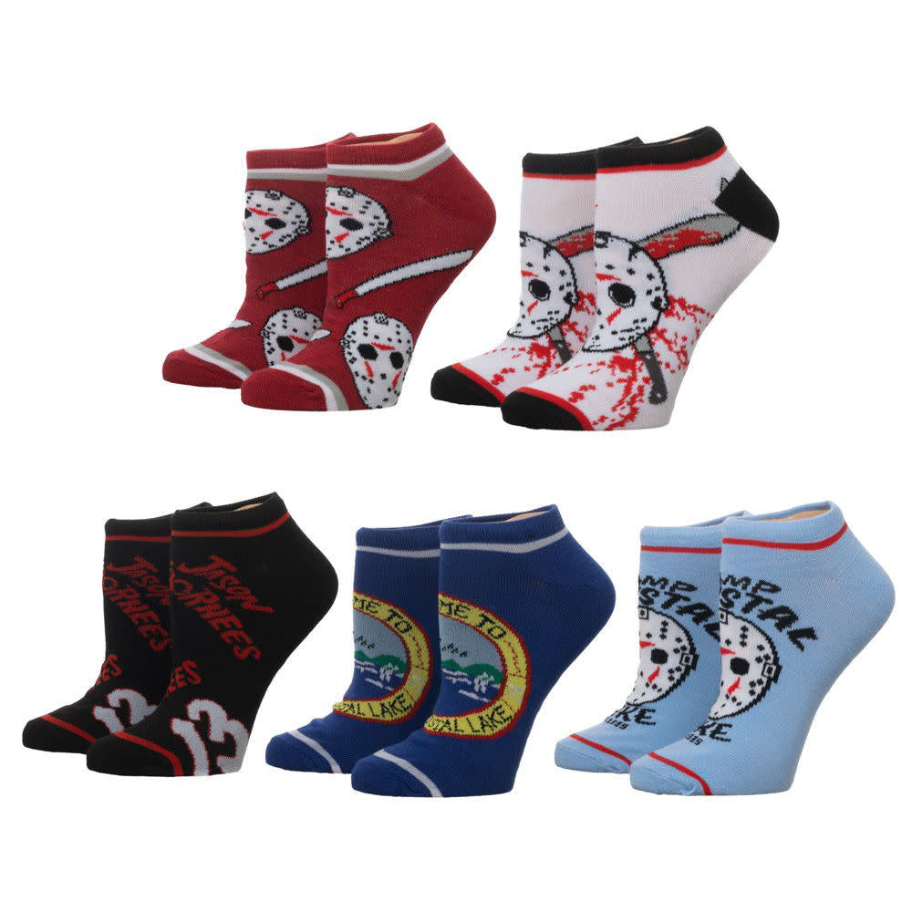 Friday the 13th Ankle Socks (5 Pair)