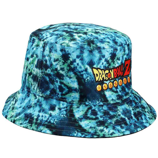 Dragon Ball Z Tie Dye Embroidered Bucket Hat