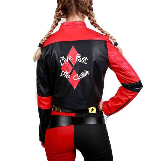 Harley Quinn Moto Jacket