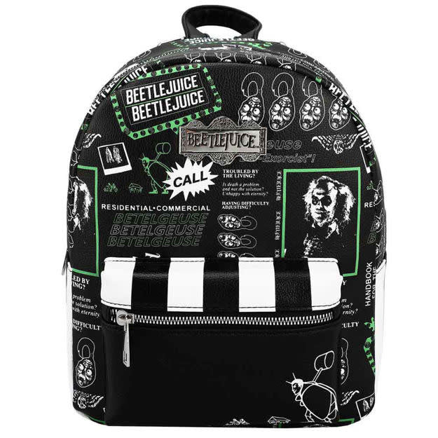 Beetlejuice AOP Mini Backpack