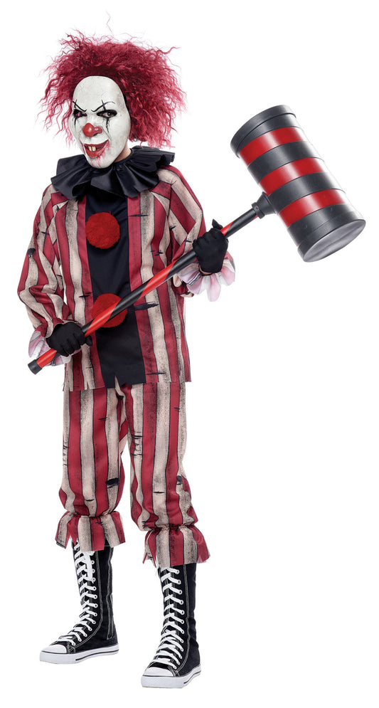 Kids Unisex Nightmare Clown Costume