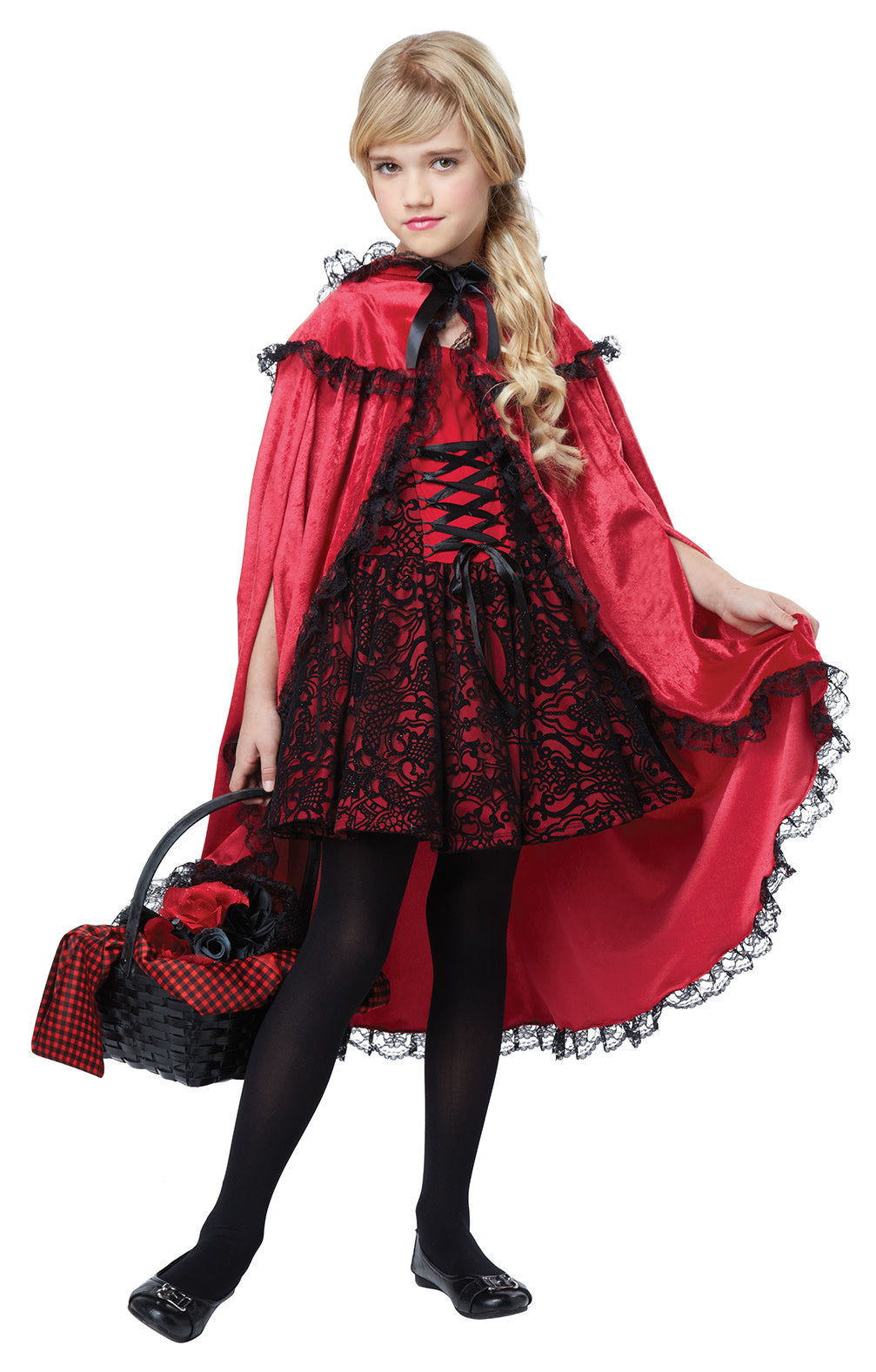 Girl's Deluxe Red Riding Hood