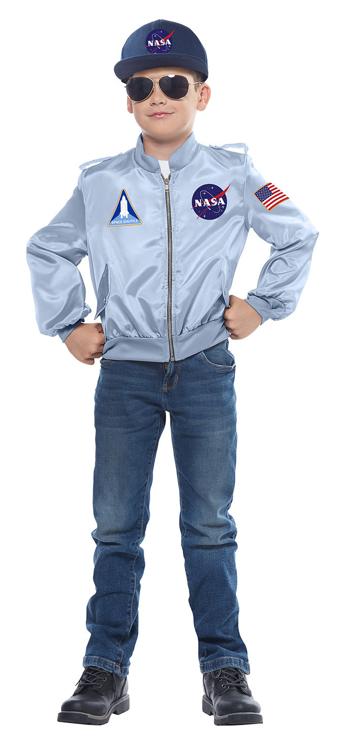 Kids Unisex NASA Flight Jacket Costume – Johnnie Brocks