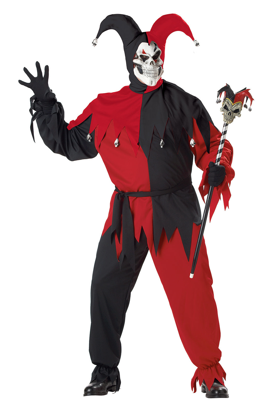 Evil Jester: Red/Black - Plus (48-52)