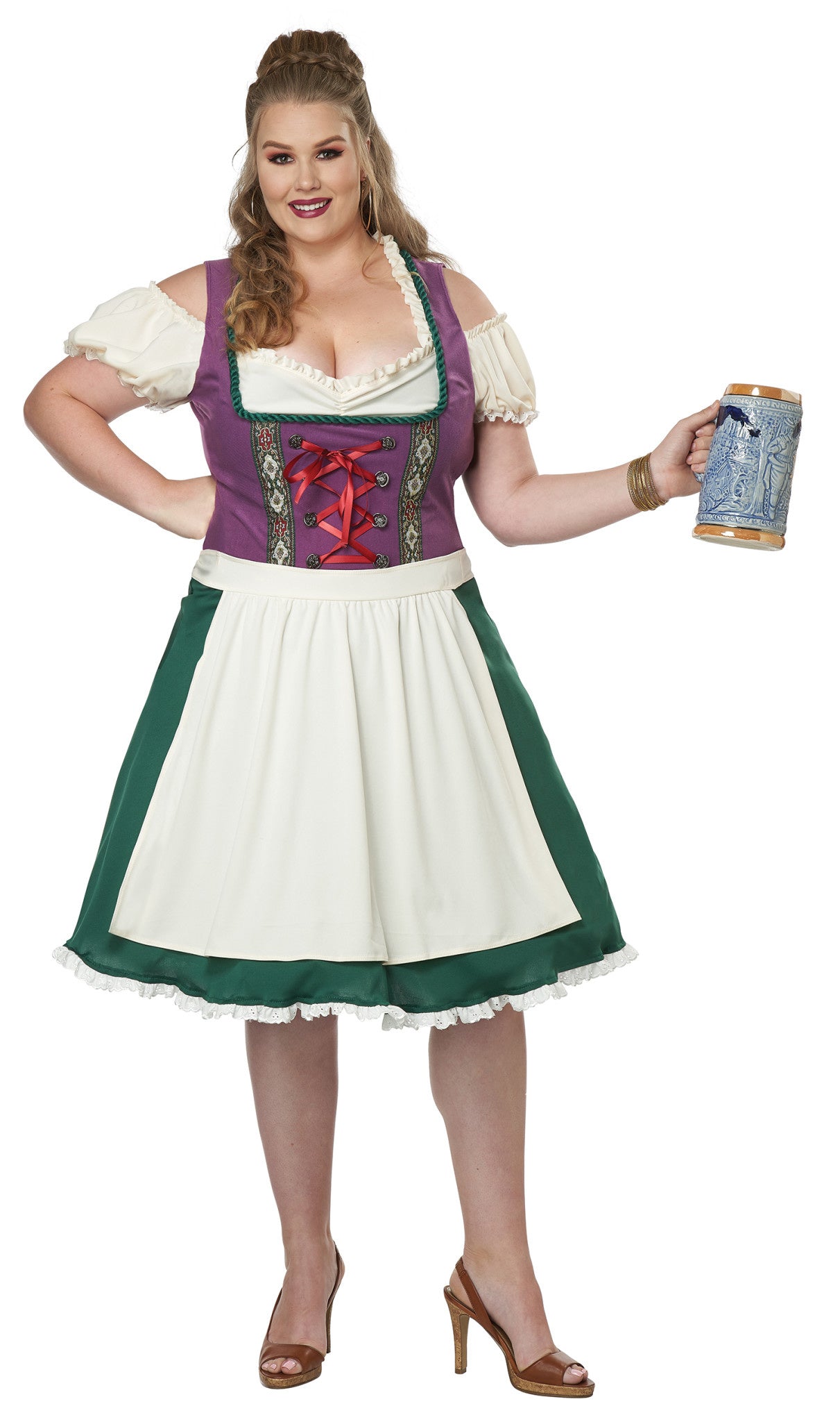 Plus Size Bavarian Beer Maid Costume – Johnnie Brocks