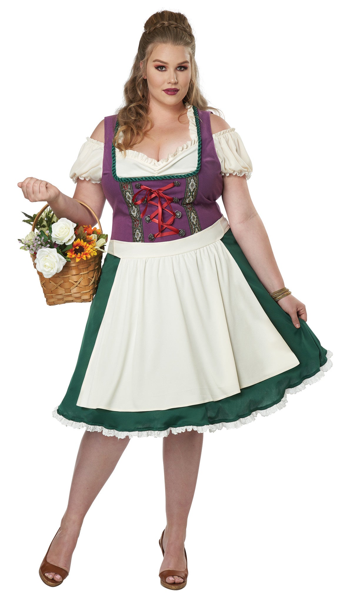 German beer maid top outfit