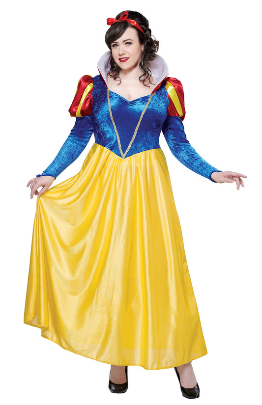 Women's Plus Size Snow White Costume