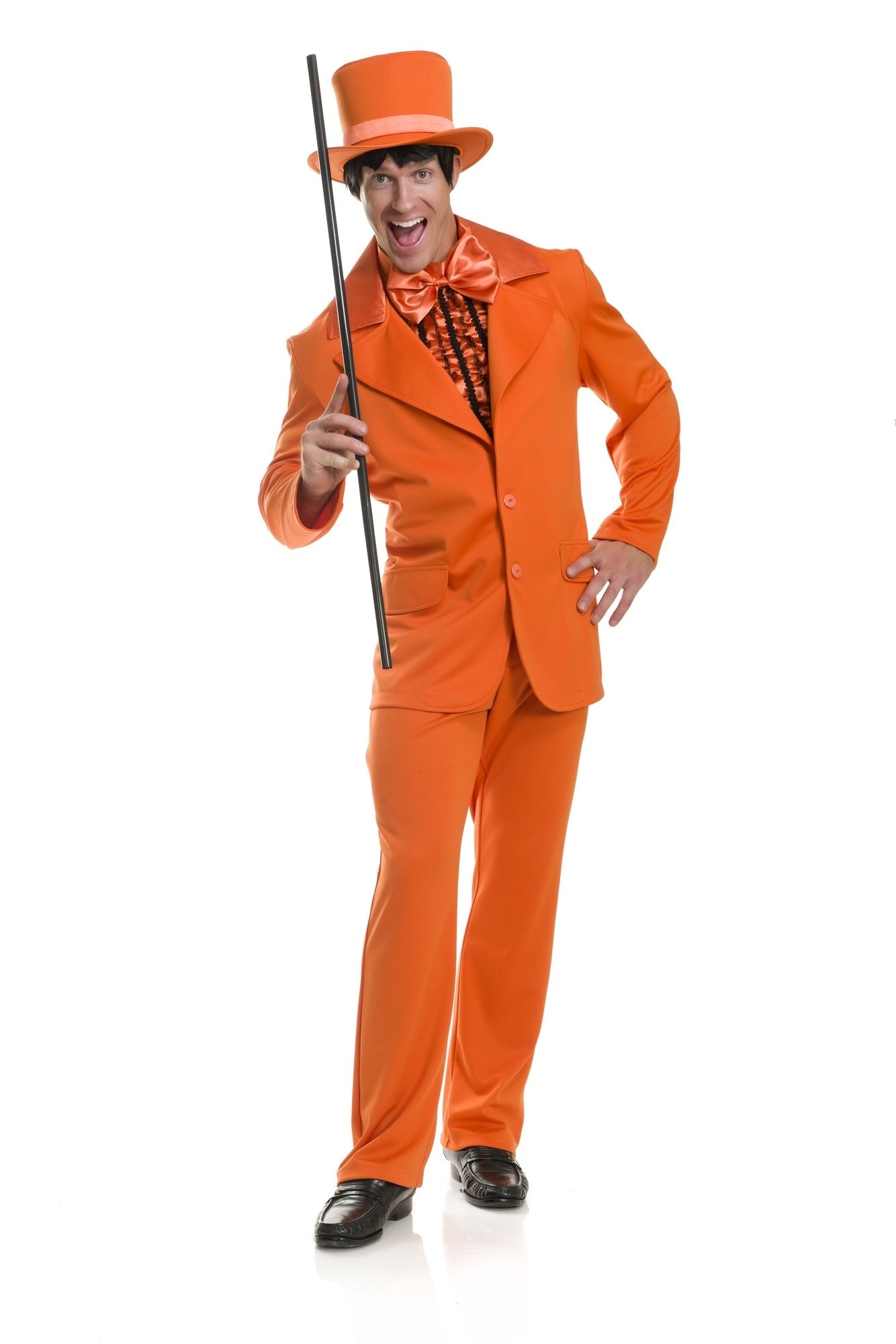 Men's Orange Funny Tuxedo Costume