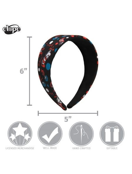 Dr. Seuss The Cat in the Hat Pattern Headband