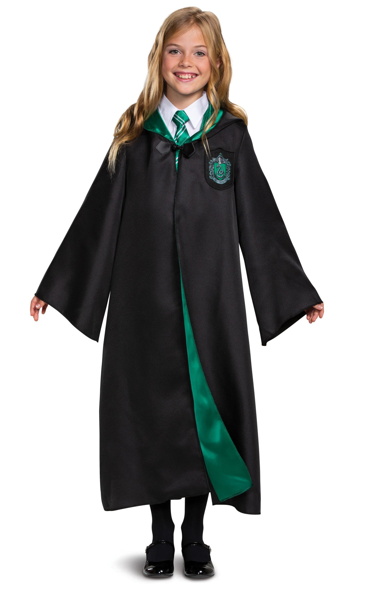 Kids Deluxe Slytherin Robe: Harry Potter – Johnnie Brocks