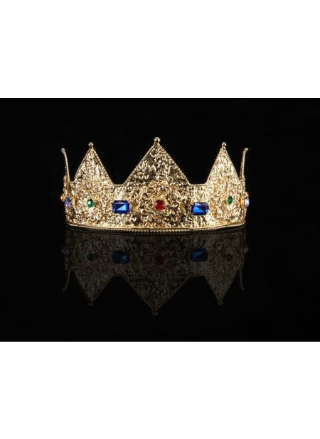 elope Gold Ladies Pointed Crown Adjustable 3"
