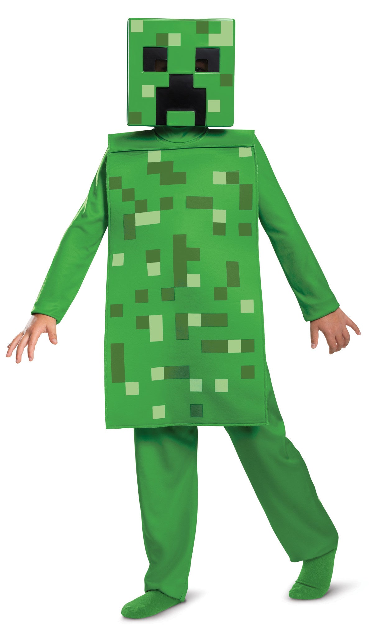 Kids Minecraft Creeper Jumpsuit