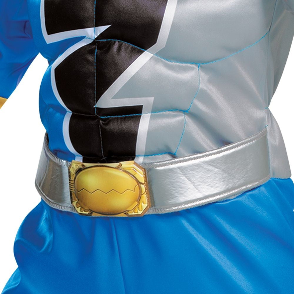 Power Rangers Dino Fury Blue Ranger Costume for Kids