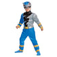 Toddler Blue Power Ranger with Muscles (Dino Fury)