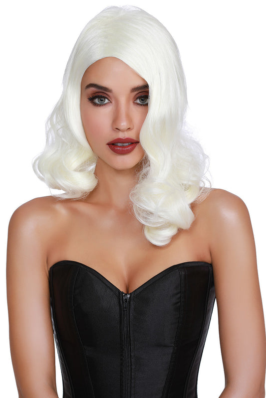 Hollywood Glamour Platinum Blonde Wig