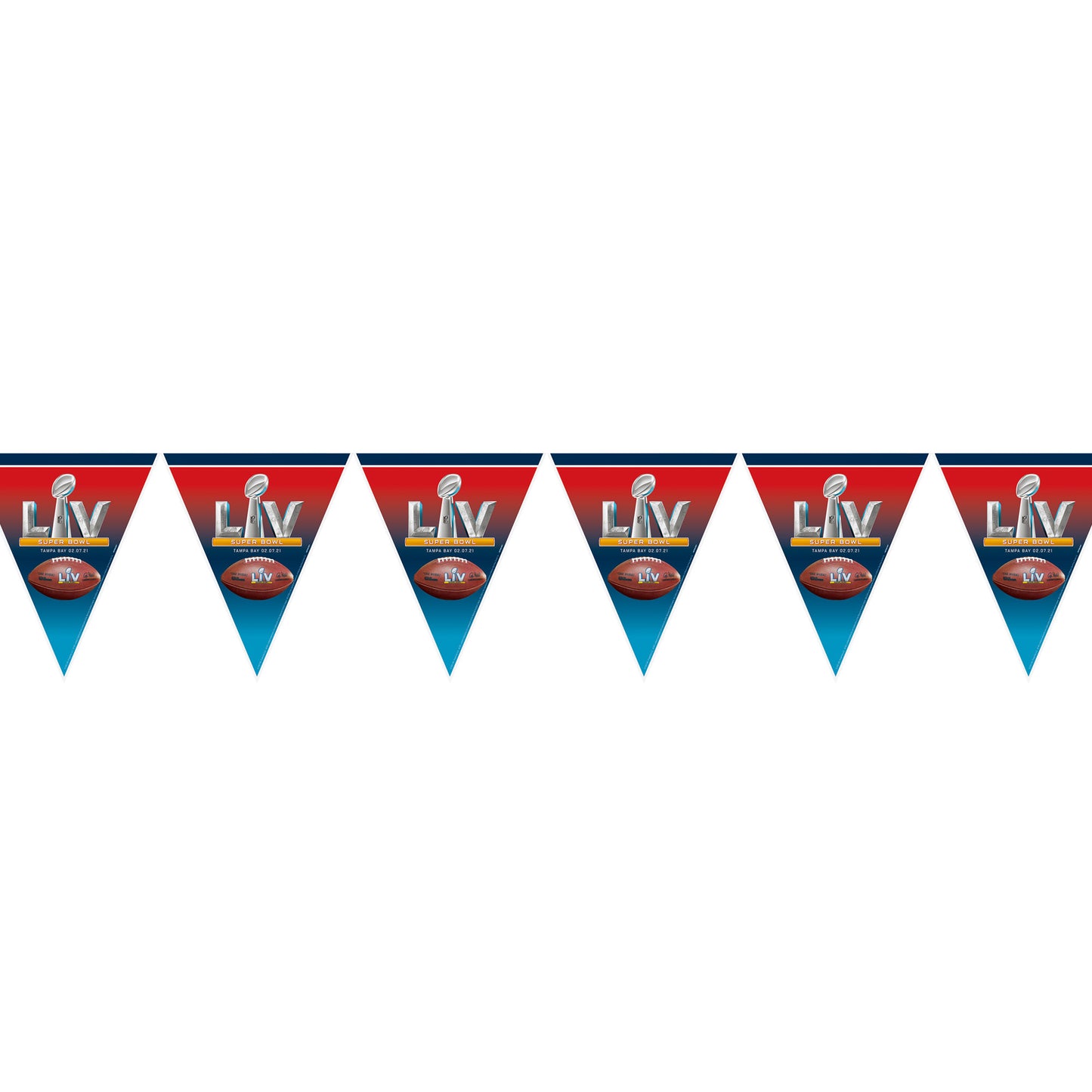 Pennant Banner: Super Bowl LV