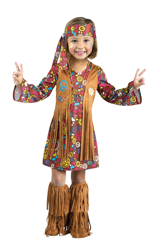 Toddler Peace & Love Hippie Costume