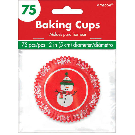 Baking Cups: Snowman (75ct.)