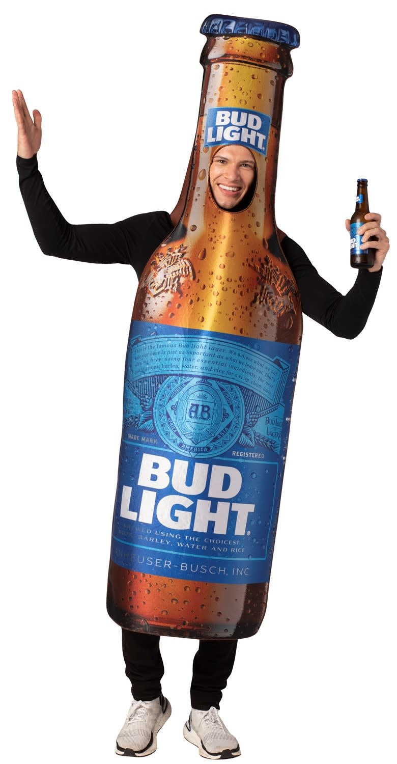 Bud Light Beer Bottle: O/S