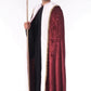 Unisex Velvet Burgundy King's Robe