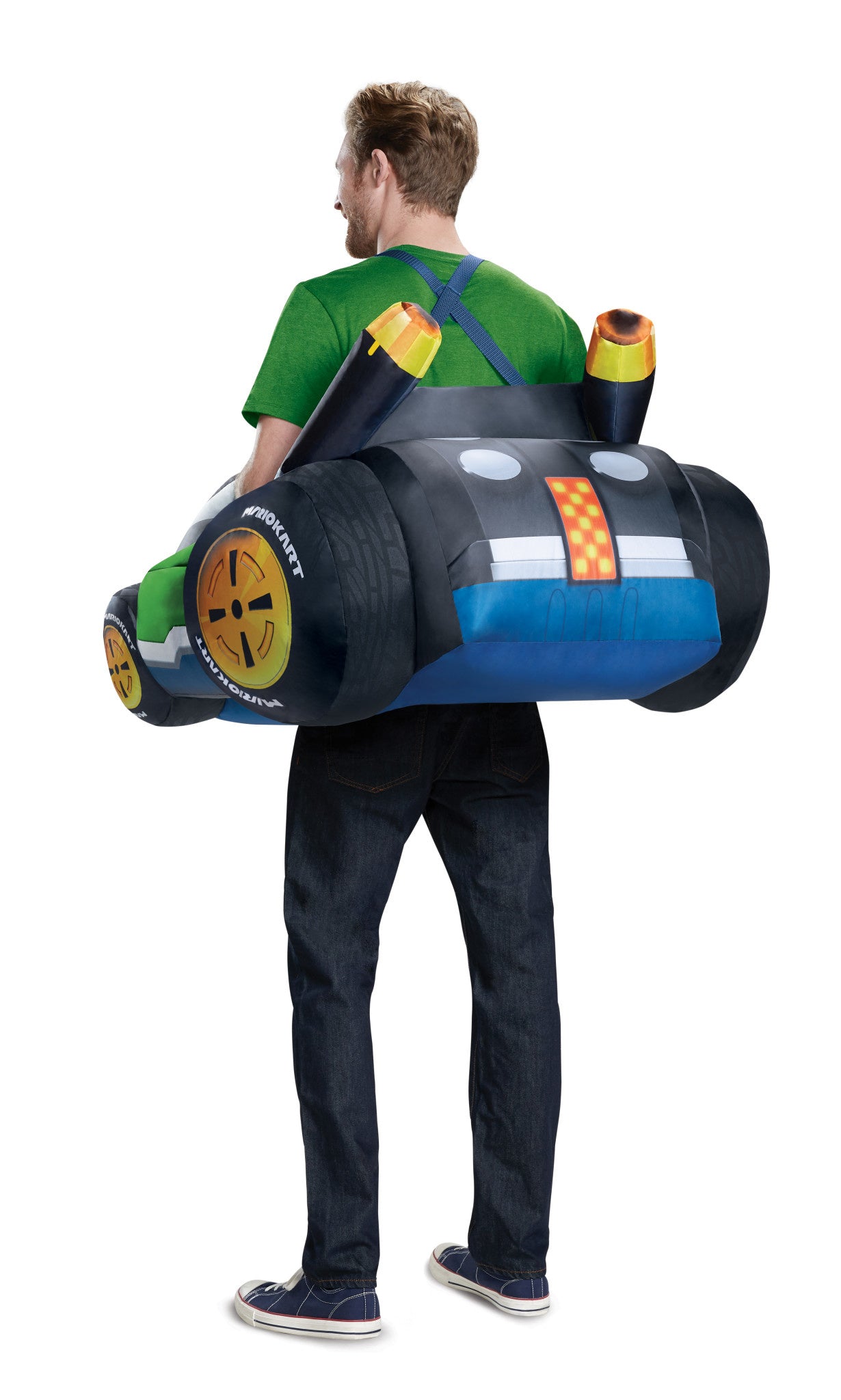 Adult Luigi Kart Inflatable Costume