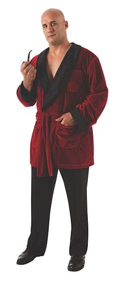 Men's Plus Size Playboy Smoking Jacket