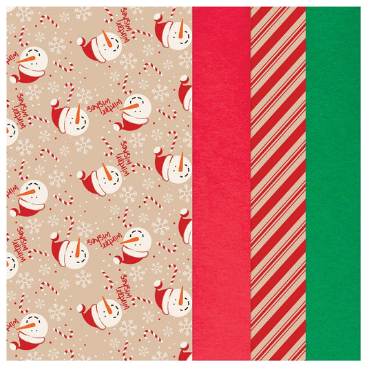 Christmas Snowman Tissue Paper