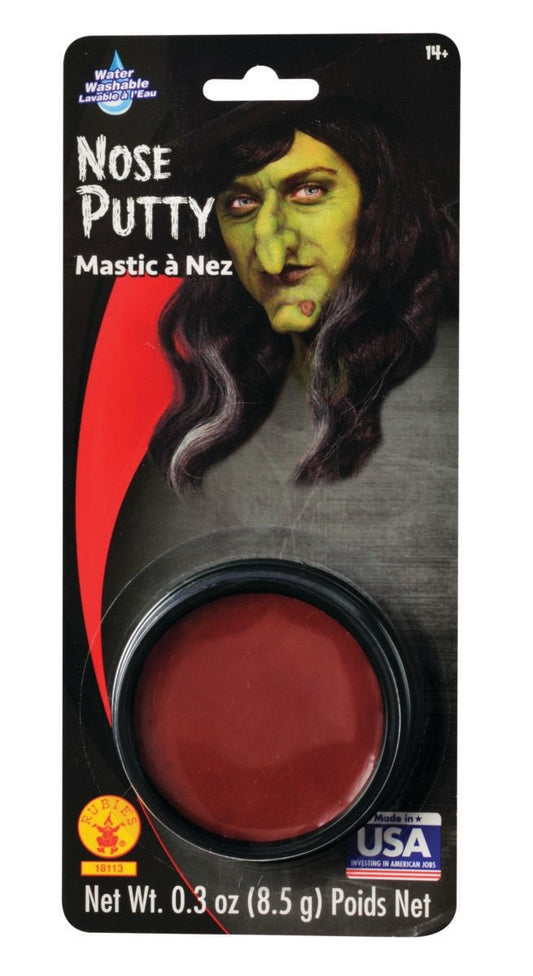A package of Rubies Nose Putty.