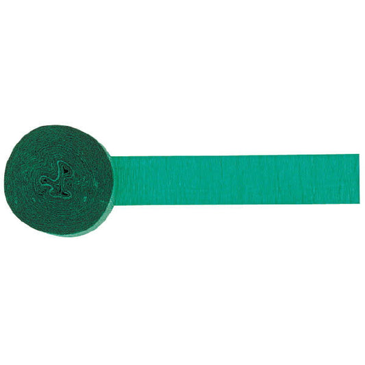 81' Crepe Streamer:  Green