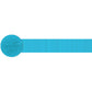 81' Crepe Streamer:  Caribbean Blue