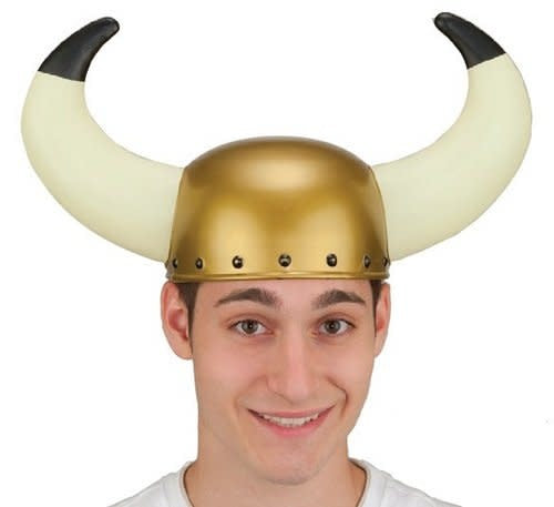 Viking Helmet w/ Horns