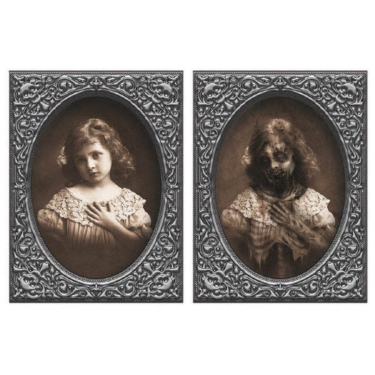 Lenticular Picture Frame: Little Girl (7"x5")